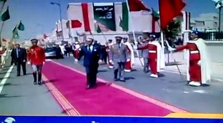 SM MOHAMMED VI QU'ALLAH LE PROTEGE ROI DU MAROC A OUJDA LE 01/05/2010
