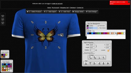 How to use the Design Studio of Custom T-shirt at lifestooshirt