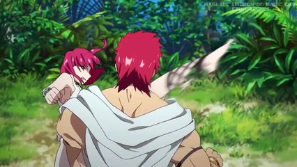 Magi - The Kingdom of Magic Ep 2 Fight Scenes