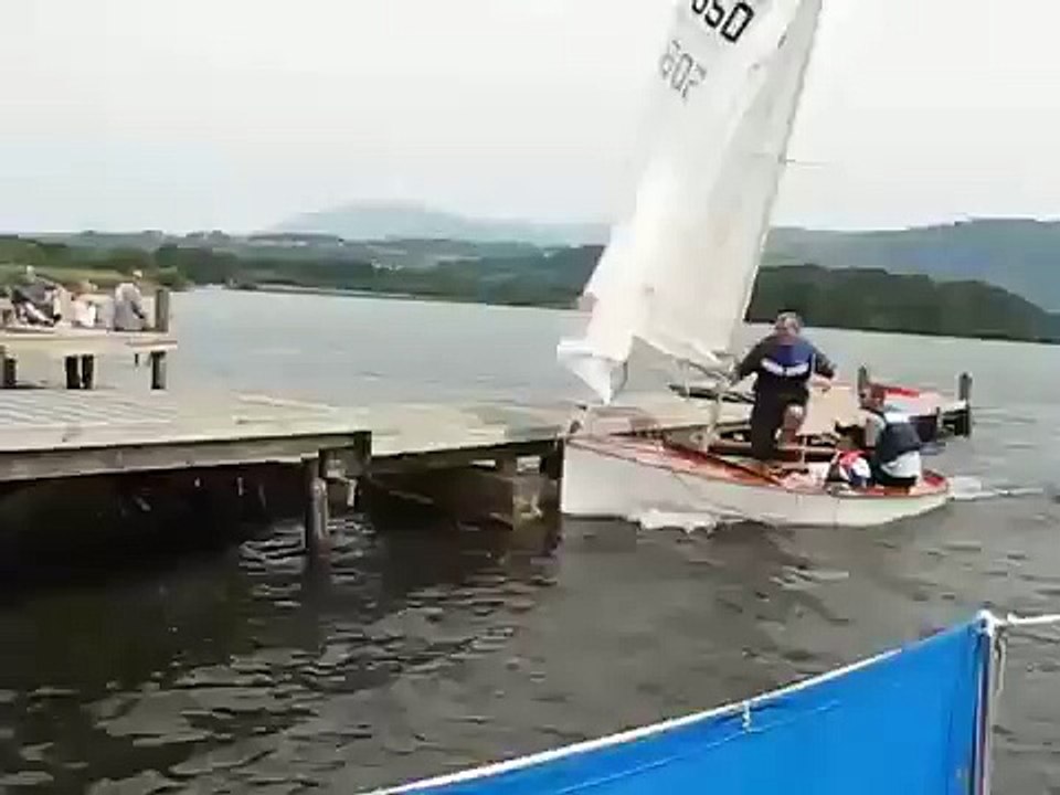Funniest sailboat crash