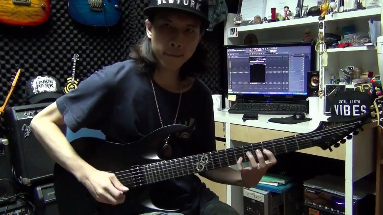 Neil Zaza -  I'm Alright  guitar cover by Eric Lo (with Tab)