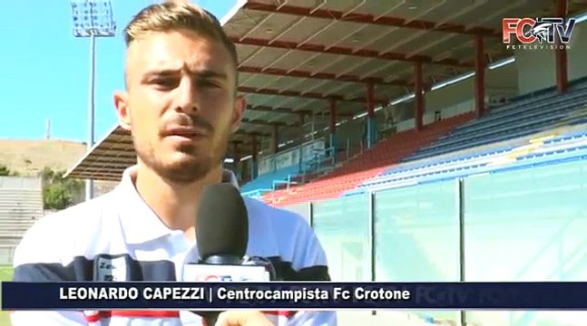 Capezzi: Felice di essere qui. Darò il massimo per questa maglia