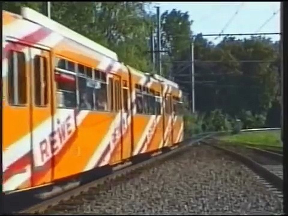 Dortmunder Straßenbahn: Die "3" (406) vom Westfalenstadion zum Fredenbaum