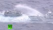 Water cannon battle video: Japan clashes with Taiwan flotilla