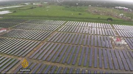 India launches world's first solar powered airport