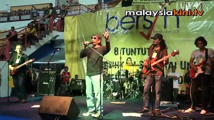 'BERSIH Rocks gelorakan lapan tuntutan'