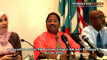 S Jayathas sertai PKR untuk 'singkir BN dari Putrajaya'
