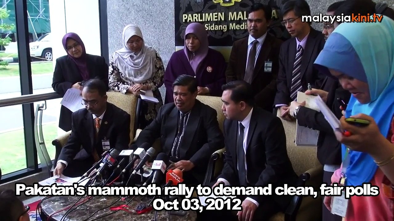 Pakatan's mammoth rally to demand clean, fair polls