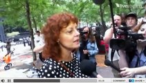 Interview with Susan Sarandon during her visit to the Occupy Wall Street Protestors