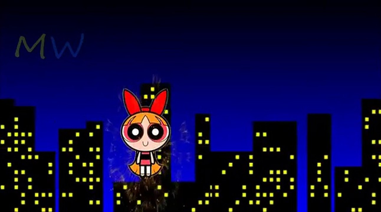 Finger Family Rhymes The Powerpuff Girls Cartoon | Children Nursery Rhymes Daddy Finger Song