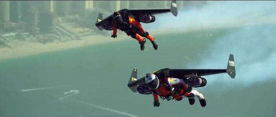 Flying Human with jetpacks !