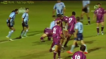 4 Year Old Boy Scores Against Queensland Legends