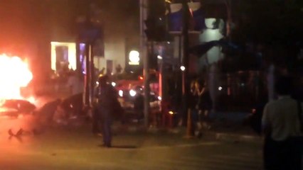 Huge 'bomb' explosion in Bangkok
