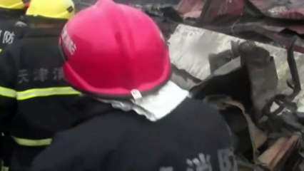 First firefighter pulled alive from Tianjin debris