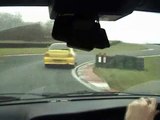 Clio chasing Evo