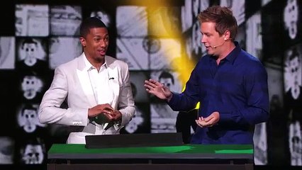 Mike Super Magician Put Nick Cannon in a Money Machine America's Got Talent 2014