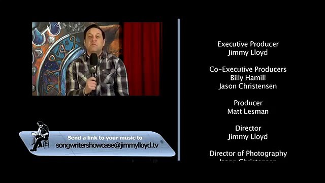 Episode 19 - Rolling Credits - The Jimmy Lloyd Songwriter Showcase - NBC TV - jimmylloyd.com