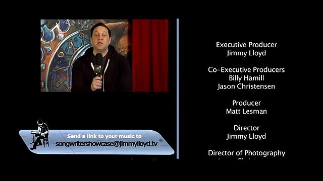 Episode 20 - Rolling Credits - The Jimmy Lloyd Songwriter Showcase - NBC TV - jimmylloyd.com