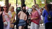 Naked Running Prank