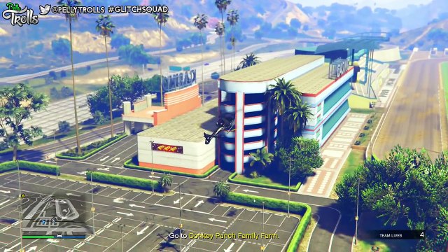 GTA 5 Funny Moments Glitches: *SOLO* LAUNCH GLITCH 1.26 (Funny Moments launch glitch)