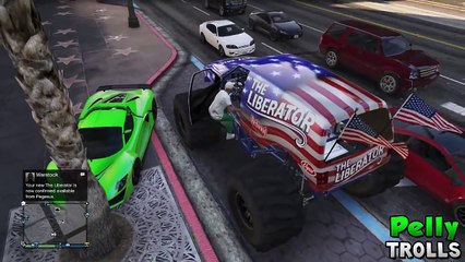 GTA 5 ONLINE 1.15 - "INDEPENDANCE DAY DLC" | MONSTER TRUCK (AFTER PATCH 1.15) GTA 5