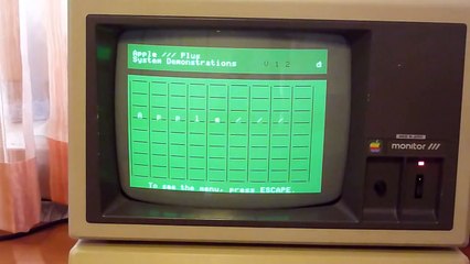 Apple III Demo