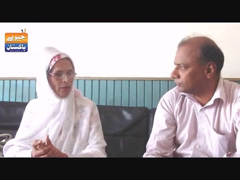 Exclusive interview of Madam Sabiha Khanam (Mother of Mandi Baha ud Din) president Peace Welfare Foundation M.B.Din.(1)