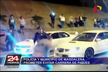 Policía y municipio de Magdalena prometen evitar carrera de ‘piques’