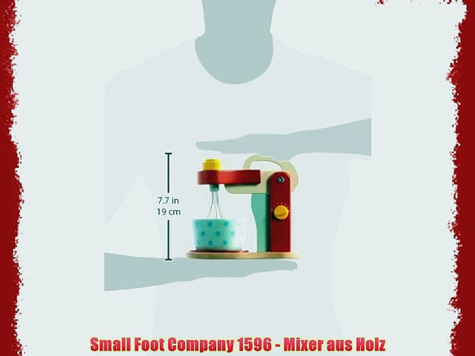 Small Foot Company 1596 - Mixer aus Holz