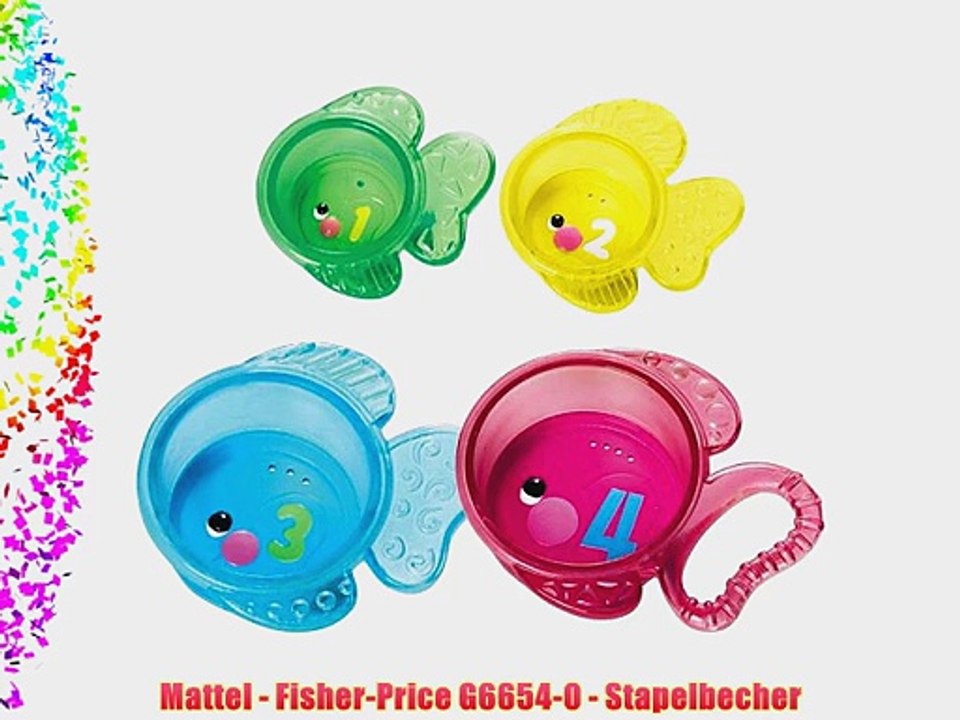 Mattel - Fisher-Price G6654-0 - Stapelbecher