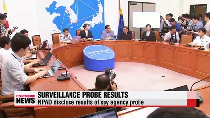 Video herunterladen: Main opposition party disclose results of spy agency probe