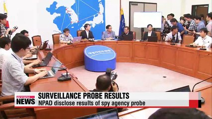 Main opposition party disclose results of spy agency probe