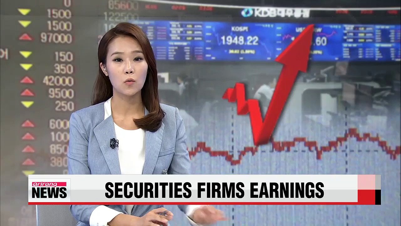 Securities firms' earnings hit 8-year high in Q2