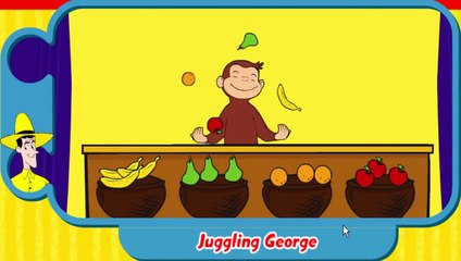 Curious George Juggling George Cartoon Animation PBS Kids Game Play Walkthrough