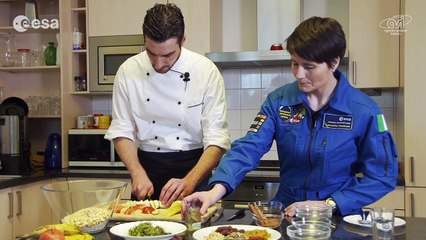 Barretta con bacche di Goji con Stefano Polato e Samantha Cristoforetti