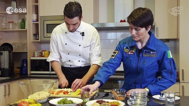 Barretta con bacche di Goji con Stefano Polato e Samantha Cristoforetti
