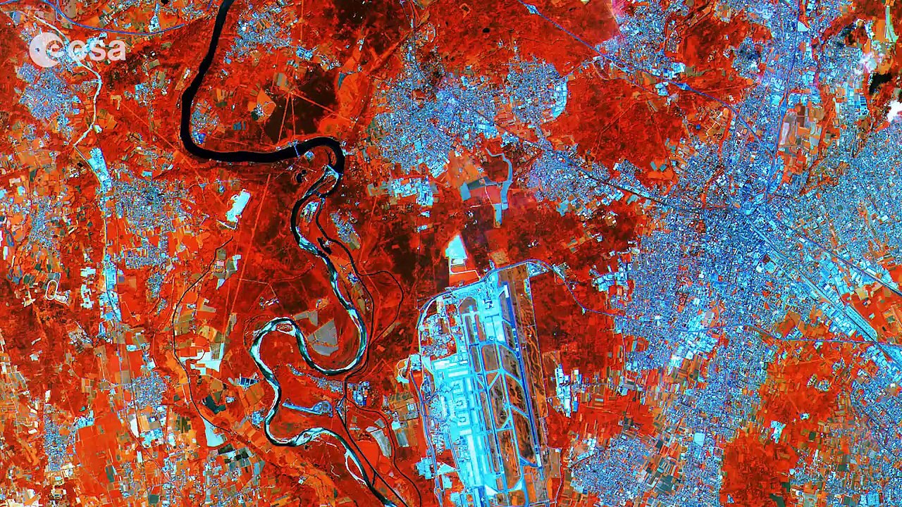 Earth from Space: Northern Italy