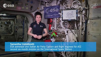 Space greetings to #SpaceApps participants