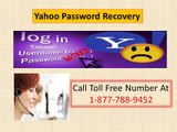 Yahoo Password Reset Toll Free Number Dial 1-877-788-9452