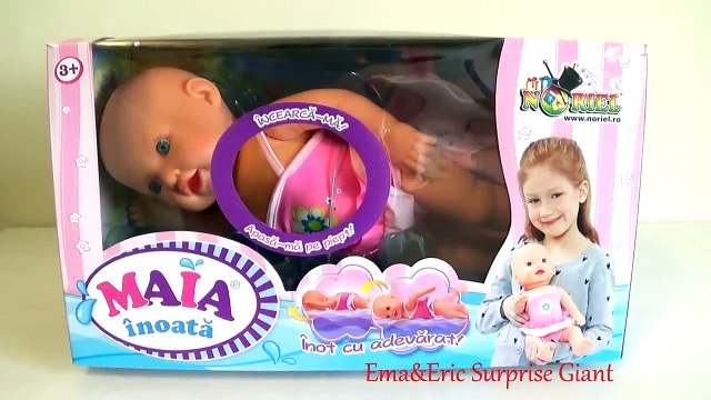 MAIA Baby Doll Swimming Toys For Girls and Kids Baby Doll BathTime Video For Children to Watch