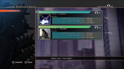 GODZILLA Ps4: Online battle Godzilla 2014 vs Mothra
