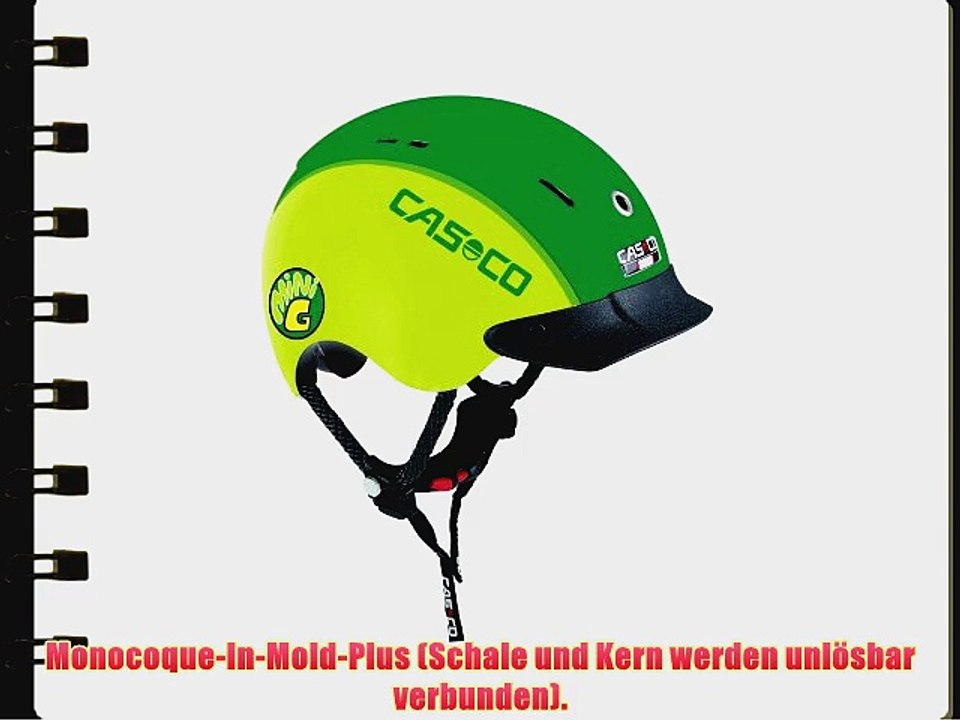 Casco Kinder Helm Mini-Generation Leuchtgelb/Gr?n 50-55 cm 15.04.2326.S
