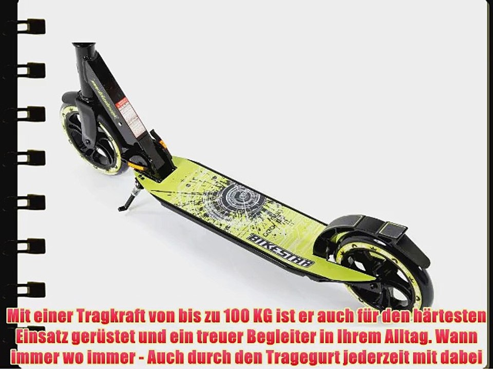BIKESTAR? Premium Design City Scooter Dein treuester Begleiter auch auf dem Schulweg ? 205mm