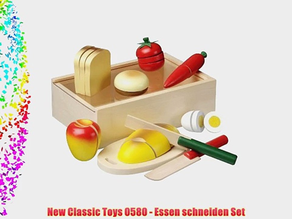 New Classic Toys 0580 - Essen schneiden Set