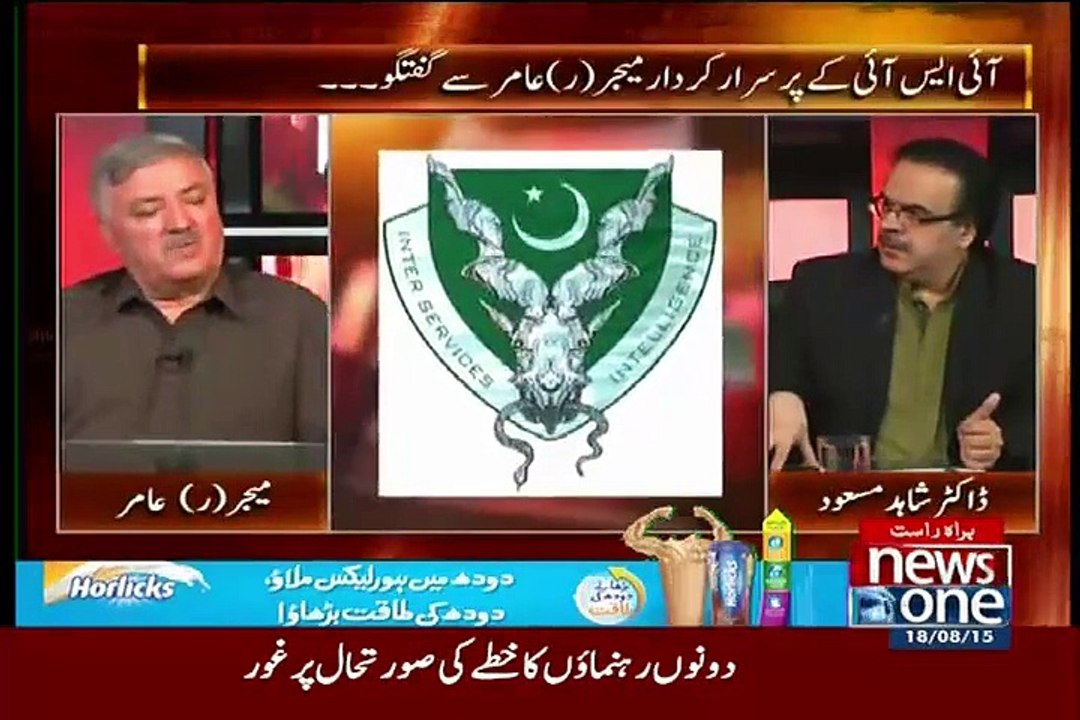Major Muhammad Amir Exclusive Interview with  Dr. Shahid Masood