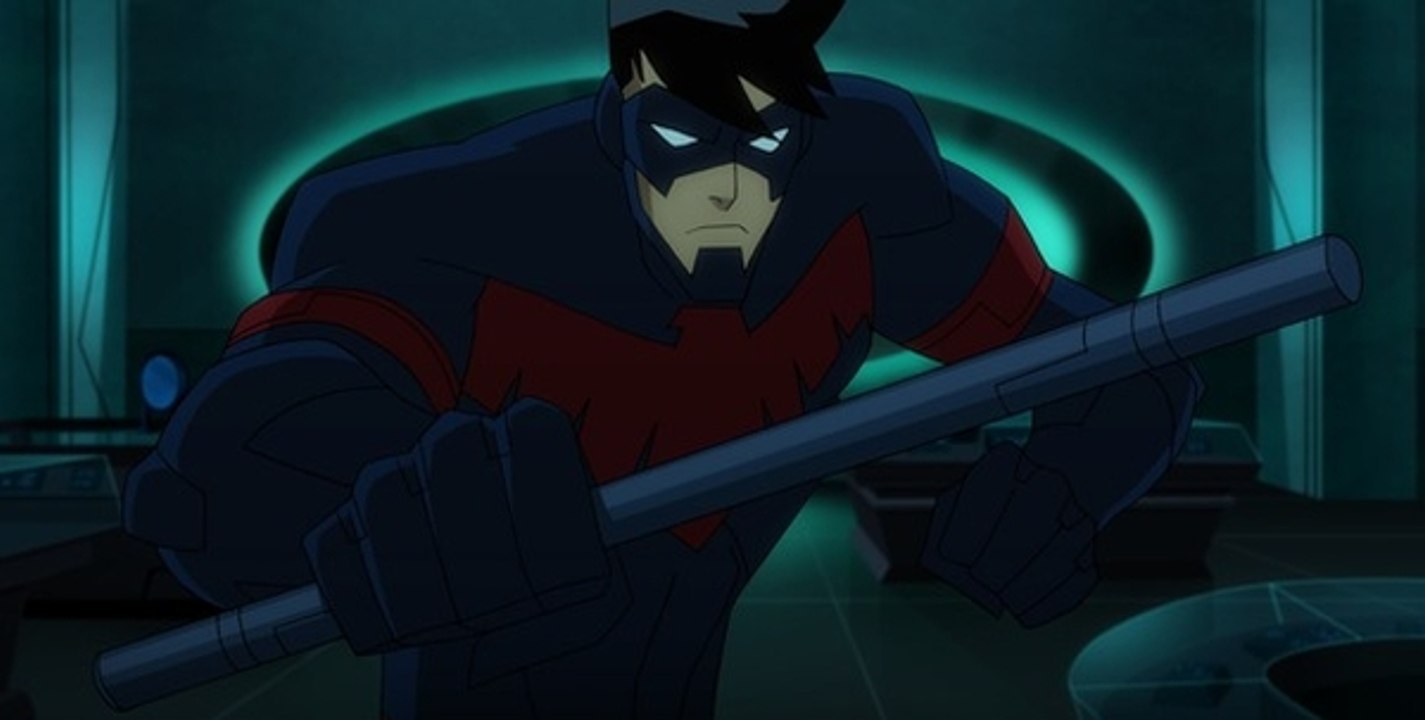 BATMAN UNLIMITED - Monster Mayhem Fun House Clip - Nightwing vs. Scarecrow [Full HD]