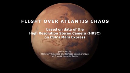 Flight over Atlantis Chaos