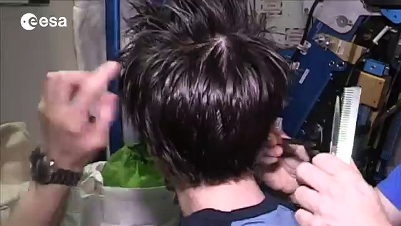 Samantha’s haircut at Terry’s space salon