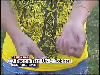 Family tied up during robbery: victim describes crime