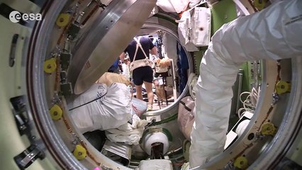 Delivering oxygen to the Space Station